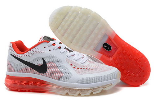 Nike Air Max 2014 Mens Shoes White Red Black Poland